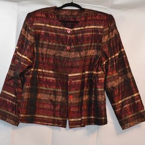 Red/Gold Dallaird Jacket SZ 16